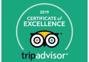 Trip Advisor 2019 Certificate of Excellence
